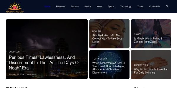 Link Placement On Morninglif.com