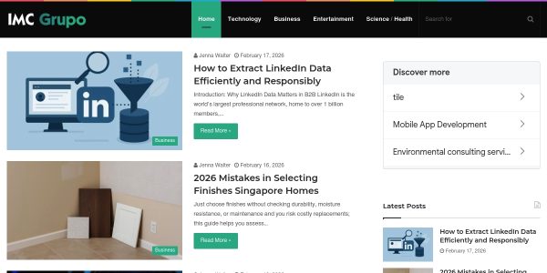 Link Placement On imcgrupo.com