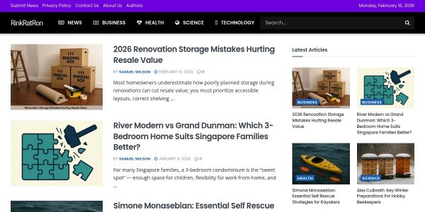 Link Placement On Rinkratron.com