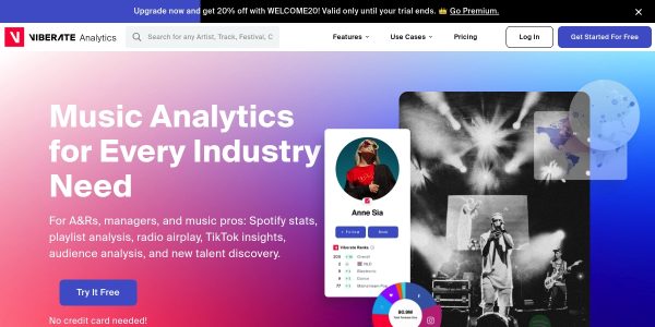 Linkplacement On Viberate.com