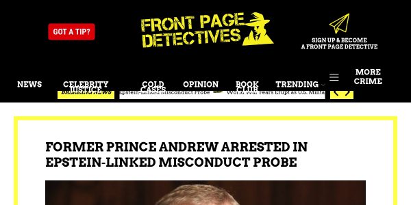 Linkplacement On FrontPageDetectives.com