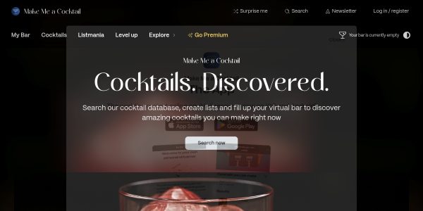 Linkplacement On Makemeacocktail.com