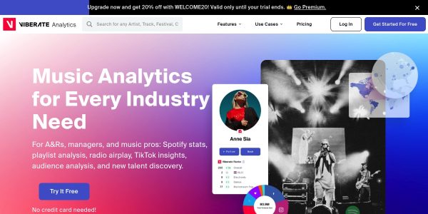 Linkplacement On Viberate.com