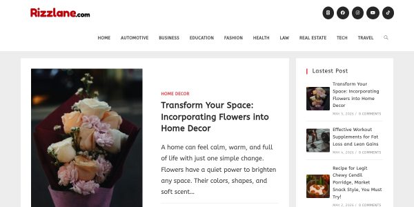 Guest Posting On Rizzlane.com