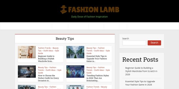 Guest Posting On Fashionlamb.com