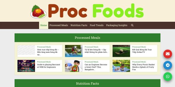 Guest Posting On Procfoods.com