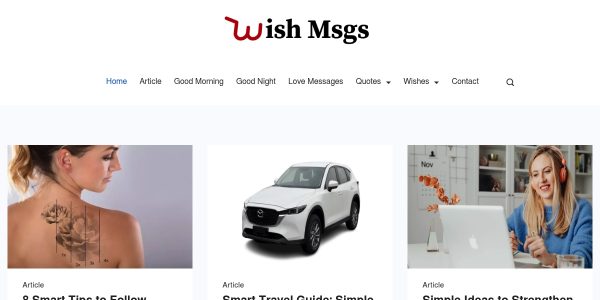 Guest Posting On Wishmsgs.com