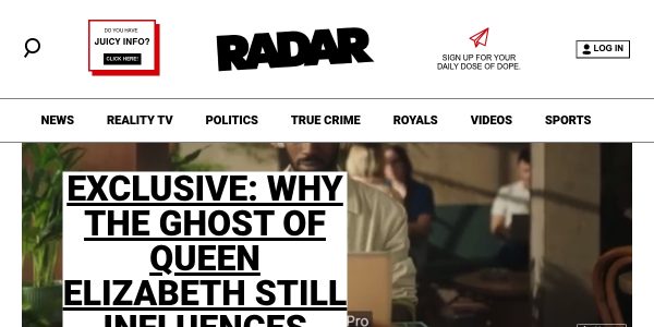 Linkplacement On RadarOnline.com