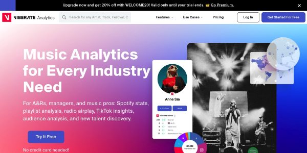 Linkplacement On Viberate.com