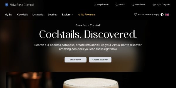 Linkplacement On Makemeacocktail.com
