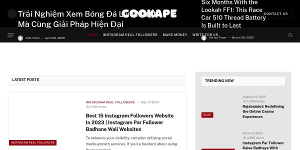 Guest Posting On Cookape.org