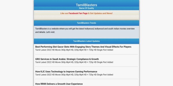 Guest Posting On Tamilblasters.com.in