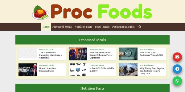 Guest Posting On Procfoods.com