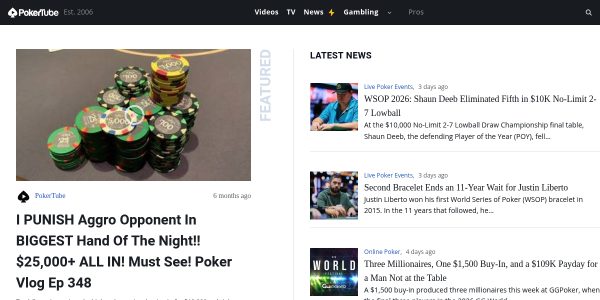 Guest Posting On Pokertube.com