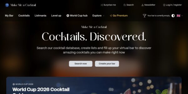 Linkplacement On Makemeacocktail.com