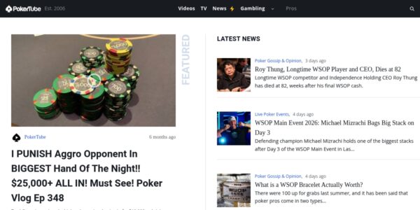 Guest Posting On Pokertube.com