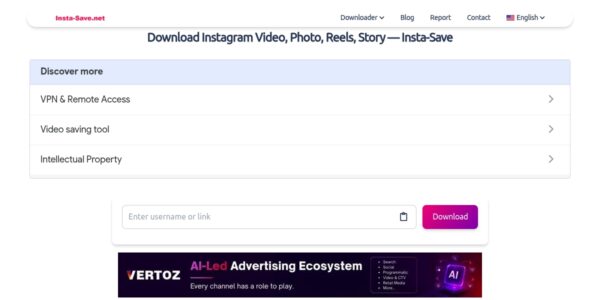 Linkplacement On Insta-save.net