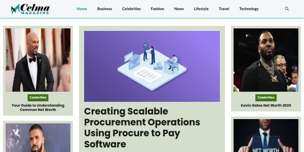 Link placement on Celmamagazine.com
