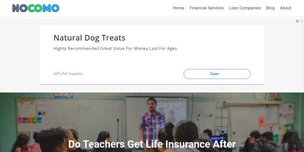 Link placement on Nocomo.org