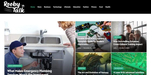 Link placement on Roobytalk.com