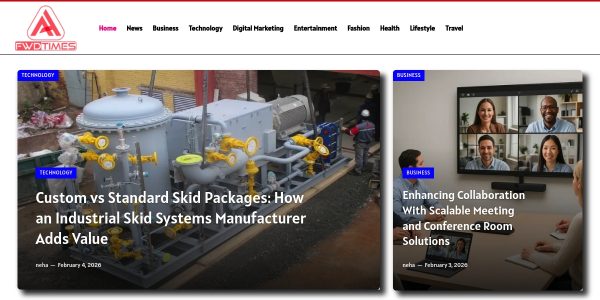 Link placement on Fwdtimes.com
