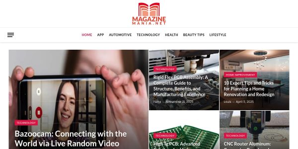Link placement on Magazinemania.net