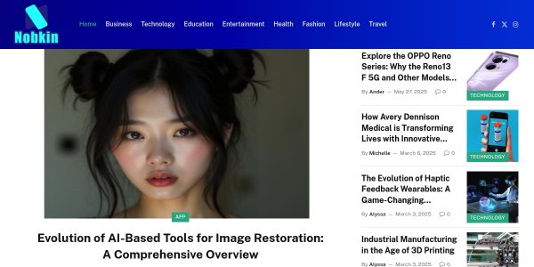 Link placement on Nobkin.com