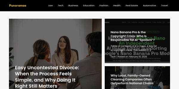 Link placement on Punoramaa.com
