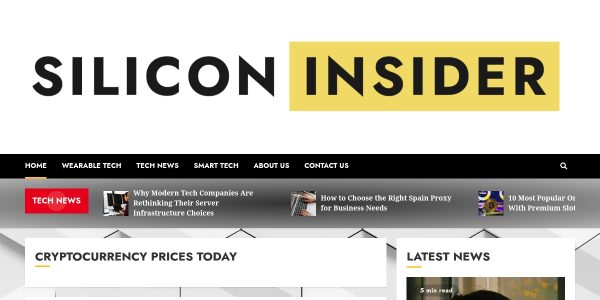 Link placement on Silicon-insider.com