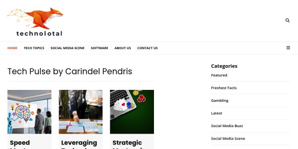 Link placement on Technolotal.org