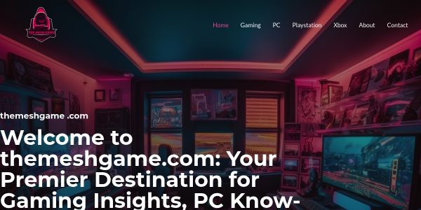 Link placement on Themeshgame.com