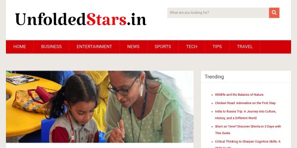 Link placement on Unfoldedstars.in