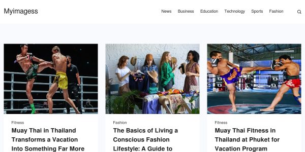 Link placement on Myimagess.com