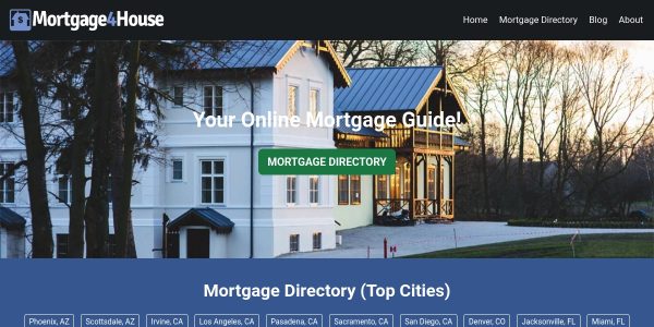 Link placement on Mortgage4house.com