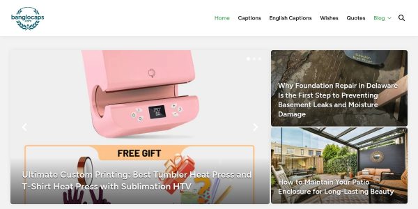 Link placement on Banglocaps.com