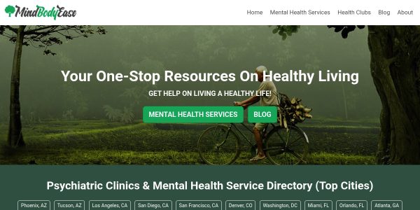 Link placement on Mindbodyease.com