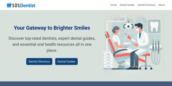 Link placement on 101dentist.com