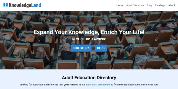 Link placement on Knowledgeland.org