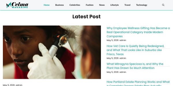 Link placement on Celmamagazine.com