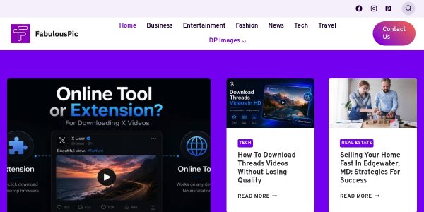 Guest posting on Fabulouspic.com