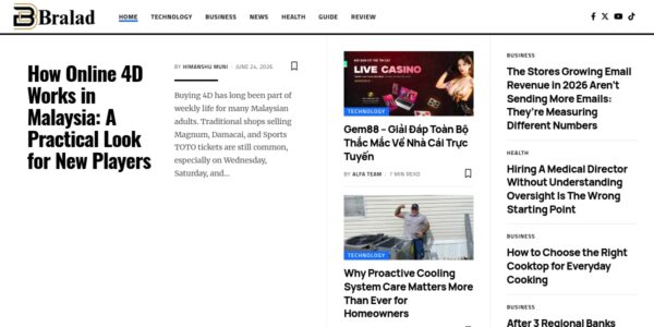 Guest posting on Bralad.com
