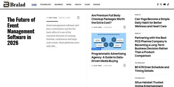 Guest posting on Bralad.com