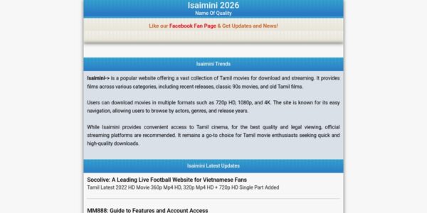 Guest posting on Isaimini.com.in