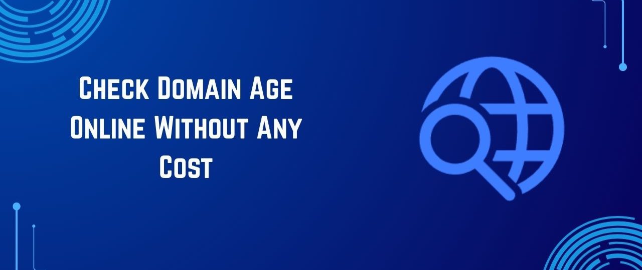 Check Domain Age Online Without Any Cost