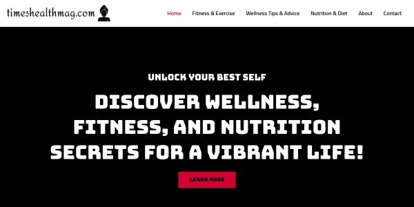 Link placement on Timeshealthmag.com