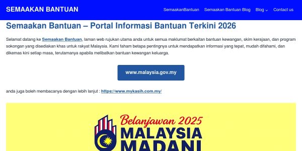 Link placement on Semaakanbantuan.my