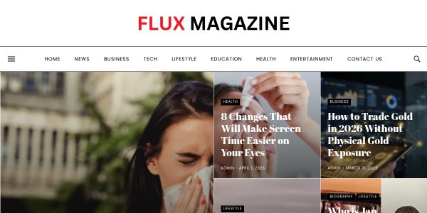 Link placement on Fluxmagazine.co.uk