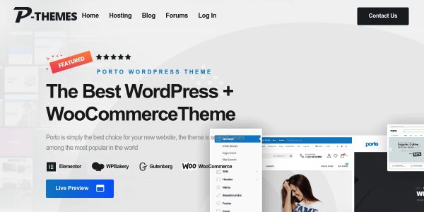 Link placement on Portotheme.com