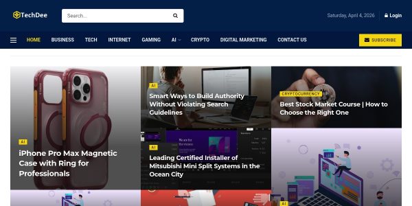 Link placement on Techdee.com