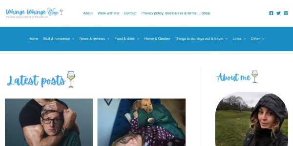 Link placement on Whingewhingewine.co.uk